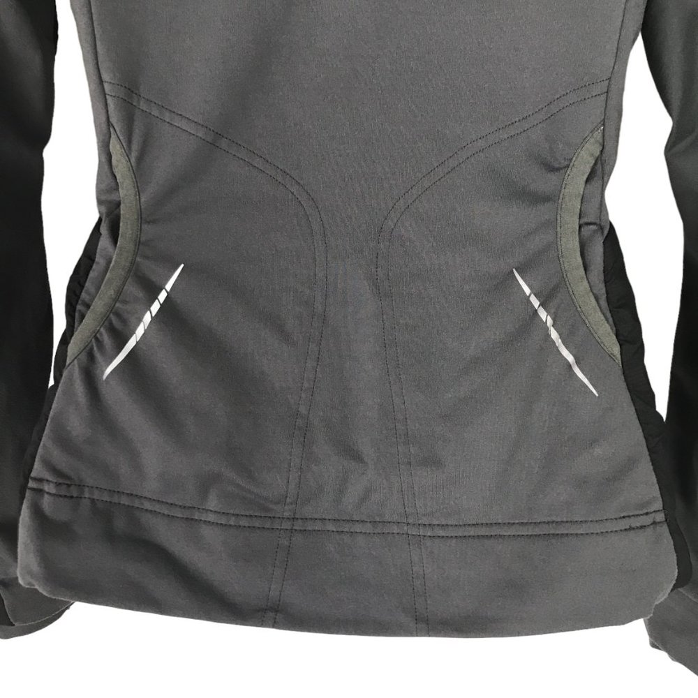 Arcteryx Ladies Jacket Coat Grey Size XS Full Zip Pockets High Neck Outerwear - Picture 7 of 13